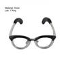 Lady Rings Smooth Opening Girls Adjustable Glasses Shape Finger Ring for Daily Wear