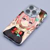 Game GI Varesa White Translucent Mobile Phone Case for iPhone 17 16 15 14 13 12 11 X XR XS Air Pro Max Plus Colorful Cover