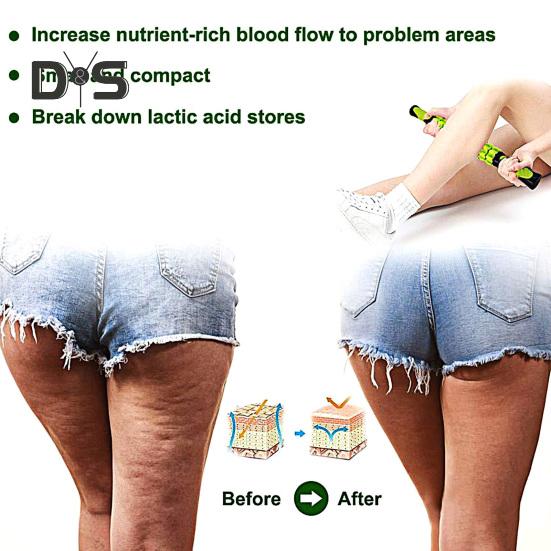 Массажный роликовый массажер для снятия боли в мышцах, глубокого расслабления тканей, физиотерапии, массажной палочки для лица, плеч, рук и тела