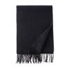 Thickened Autumn and Winter Plaid 100 Wool Scarf Atmosphere Women's All-match Fashion Warm Wool Scarf Comfortable Shawl
