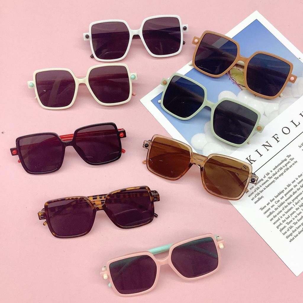 Fashion Travel Uv Protection Baby Sunglasses Trendy Children'S Sunglasses Concave Sunshade