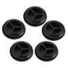 5Pcs Marine Boat Rubber Scupper Stoppers Plugs Drain Holes Bungs for 2 4 Stroke 4?6Hp 647?45151?01