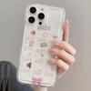2026 Calendar Pattern Air Cushion Transparent Phone Case For iPhone 17 16 15 14 11 Pro Max Plus 13 12 16E 17 Air Bumper Cover