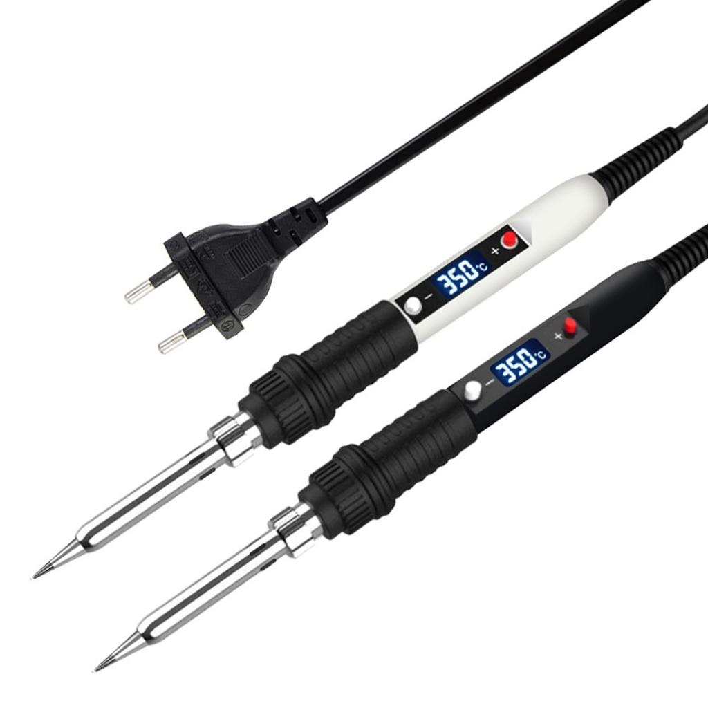 Electric Soldering Iron 80W LCD Digital Display Adjustable Temperature Soldering Iron Tips Welding Solder Tools