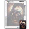 5D Full Drill Square Diamond Painting Game Character Jinx Art Rhinestone Mosaic Decor for Home