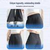JEANSWEST Women's Ice Silk Sun-Protective Flared High-Waist Casual Pants