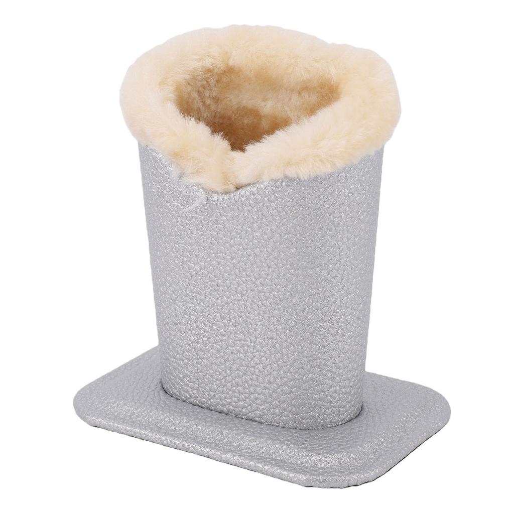 Мягкий чехол для очков из ПУ с защитой от царапин для хранения солнцезащитных очков, серебристый