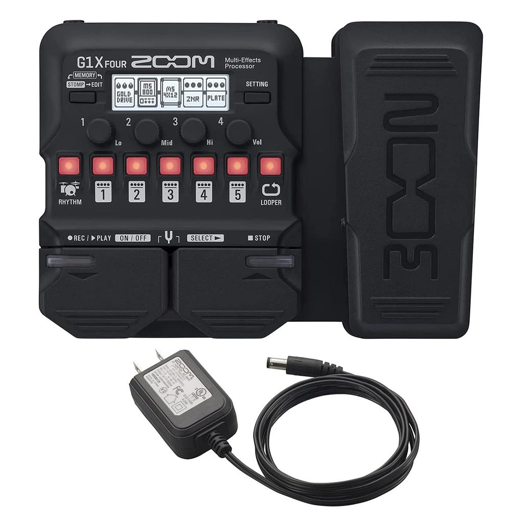 ZOOM G1X FOUR Genuine AC for Guitar / -With Adapter- Multi-effector