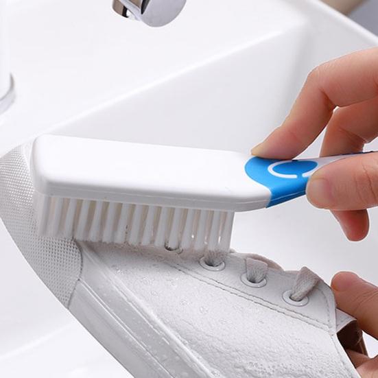 Convenient Non-slip Multifunctional Reusable Long Handle Plastic Cleaning Brush Bathroom Supplies Shoe Brush