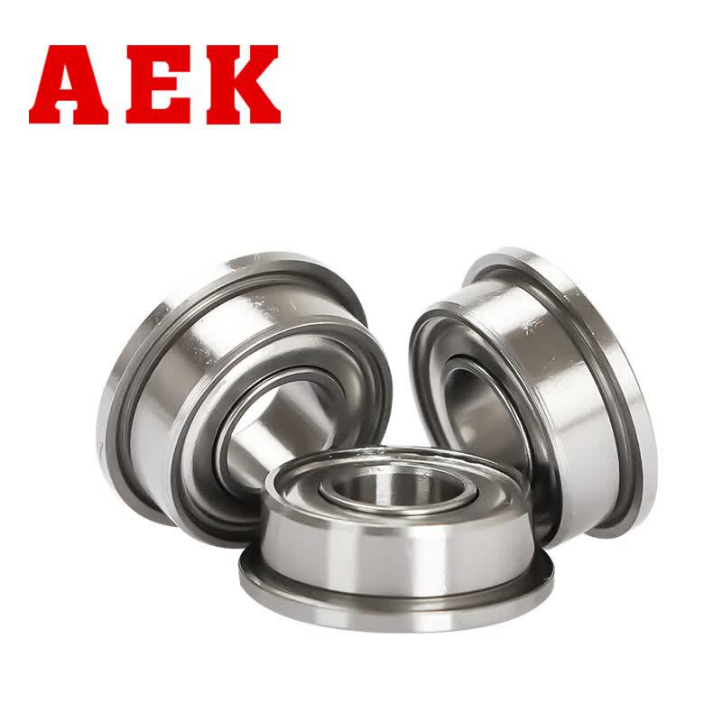 AEK US Import Flanged Deep Groove Ball Bearings (ZZ Steel Seal)