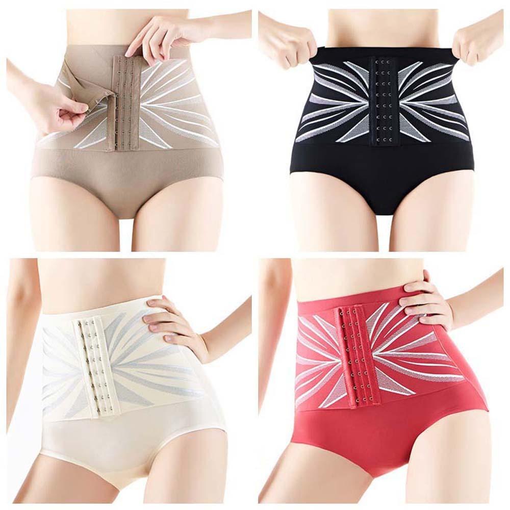 Утягивающие трусы для талии и ягодиц с застежкой, бесшовные трусики, женские, для платья, штаны для йоги