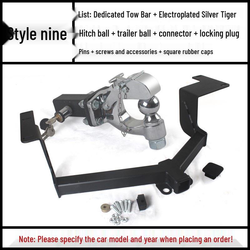 Buick GL8 Luzun Trailer Hitch: Tow Bar & Rear Tow Hook for RV, Motorcycle, & Boat Trailers.