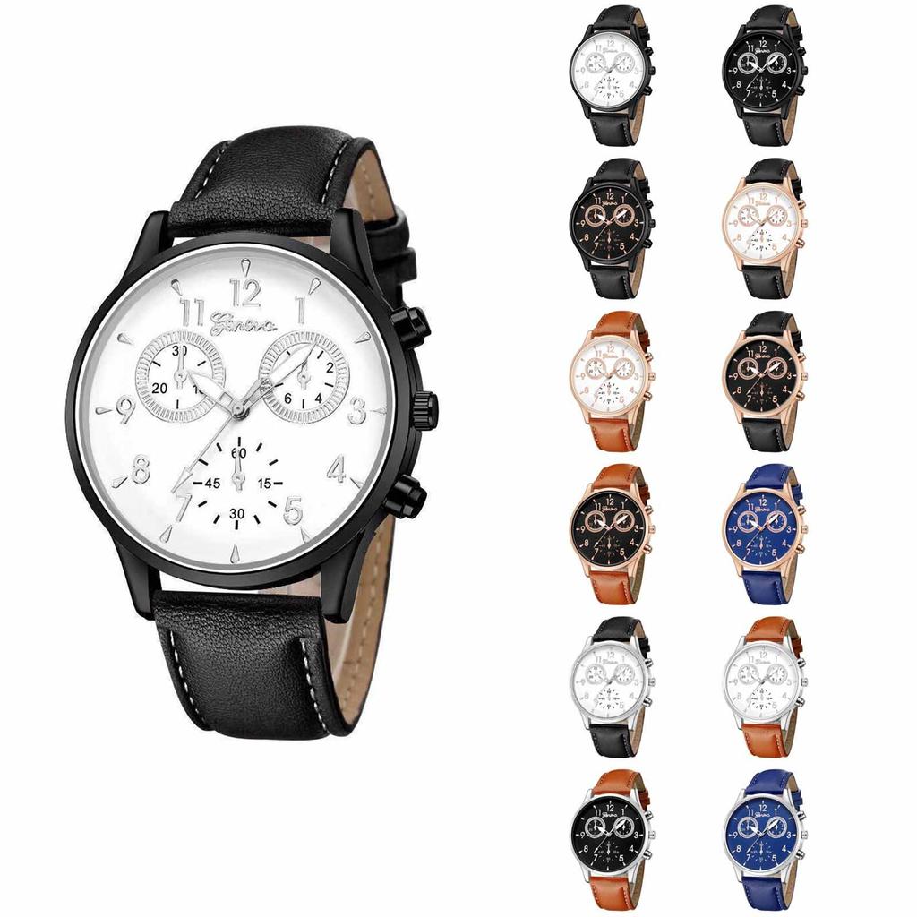 Men's Waterproof Luminous Running Alarm Clock Watch