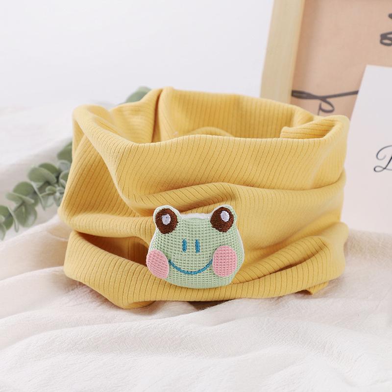 Приятный для кожи осенне-зимний универсальный утолщенный детский плюшевый шейный платок для школьников детский шарф