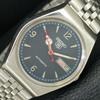 ОРИГИНАЛЬНЫЕ ВИНТАЖНЫЕ МУЖСКИЕ АВТОМАТИЧЕСКИЕ ЧАСЫ SEIKO 5 6309A ЯПОНИЯ СИНЕГО ЦВЕТА a708326-1