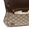 Gucci Blondie Shoulder Bag Beige/Ebony Supreme Women Shoulder_bags Grey 699268-K9GSG-8358