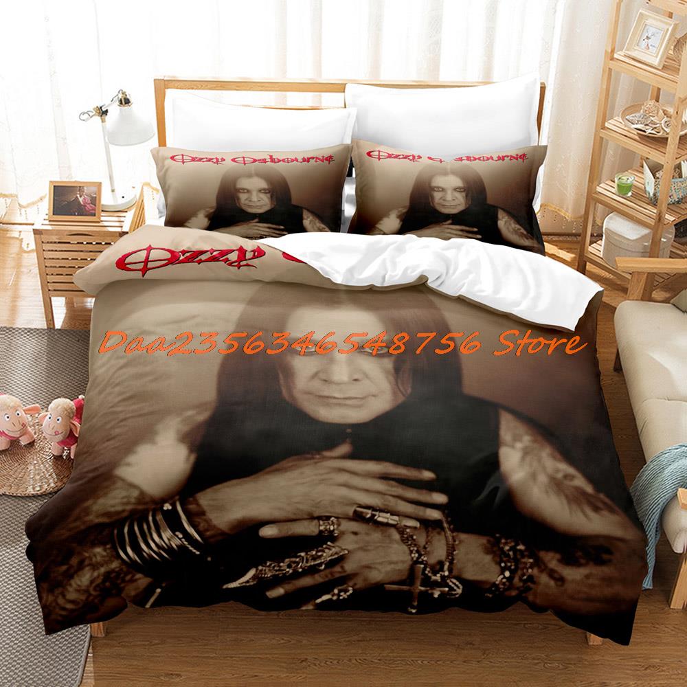Comforter Ozzy Osbourne Bedding Set Single Twin Full Queen King Size Bed Set Aldult Kid Bedroom s Hip Hop Bed