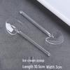 Disposable Heart-shaped Ice Cream Spoons