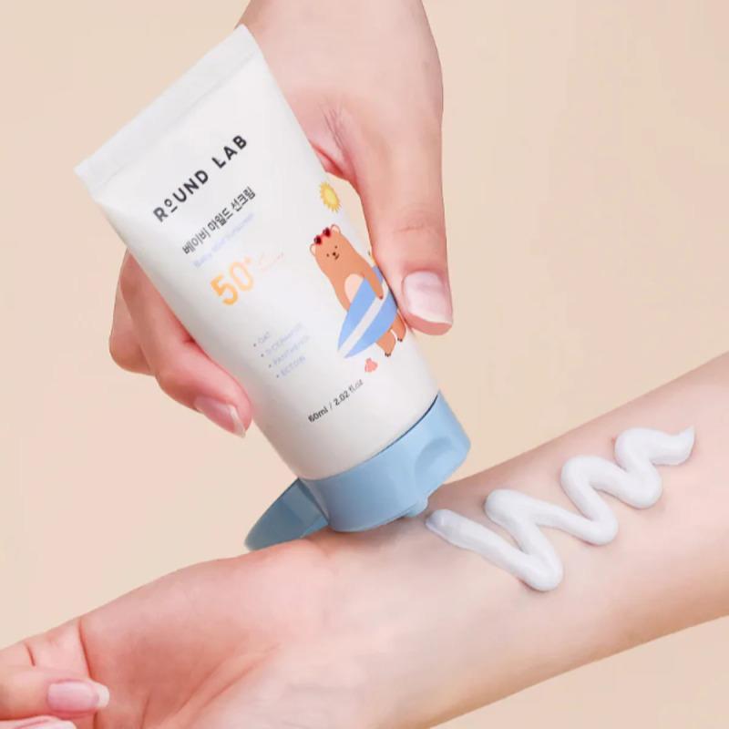 ROUND LAB Детский мягкий солнцезащитный крем 60 мл SPF 50+ PA++++