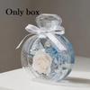 Perfume Bottle Portable Decoration Multipurpose Container Unique Acrylic Empty Bottle Perfume Dispenser Eternal Flower Bottle