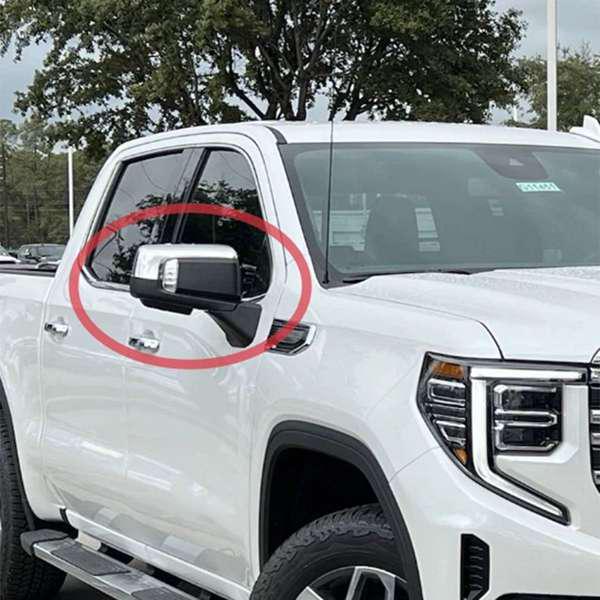 Chevrolet Silverado Rearview Mirror Cover - 1 Pair (84612941, 84469252)