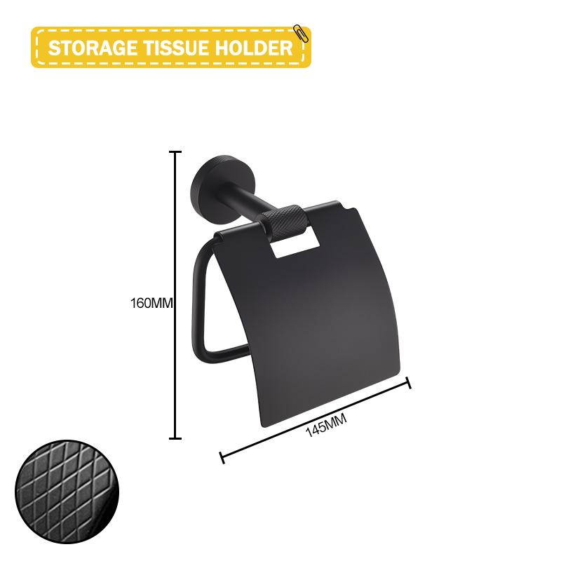 Матово-черный настенный держатель для полотенец из нержавеющей стали, крючок для халата, держатель для бумаги, держатель для туалетной щетки, аксессуары для ванной комнаты