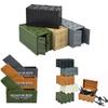 Контейнер MOC Bricks Военный Контейнер Ящики с Оружием Строительные Блоки Мини Фигурки Аксессуары Армейская Сцена WW2 DIY Военный Контейнер с Оружием