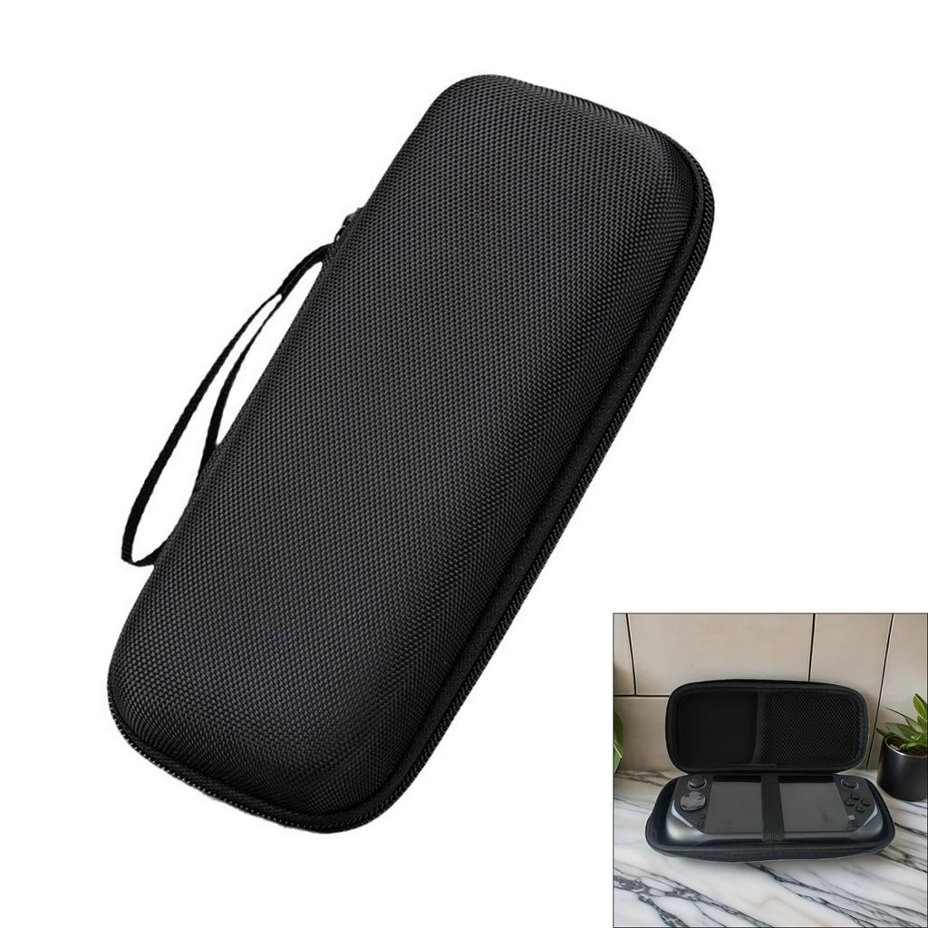 Сумка для игровой консоли EVA, устойчивая к царапинам коробка для хранения GAMEMT E6 Plus, защитный чехол с сетчатым карманом, дорожный чехол для переноски