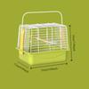 Устойчивая к укусам переноска-клетка для птиц, прочная клетка для путешествий с попугаем для улицы, лагерь