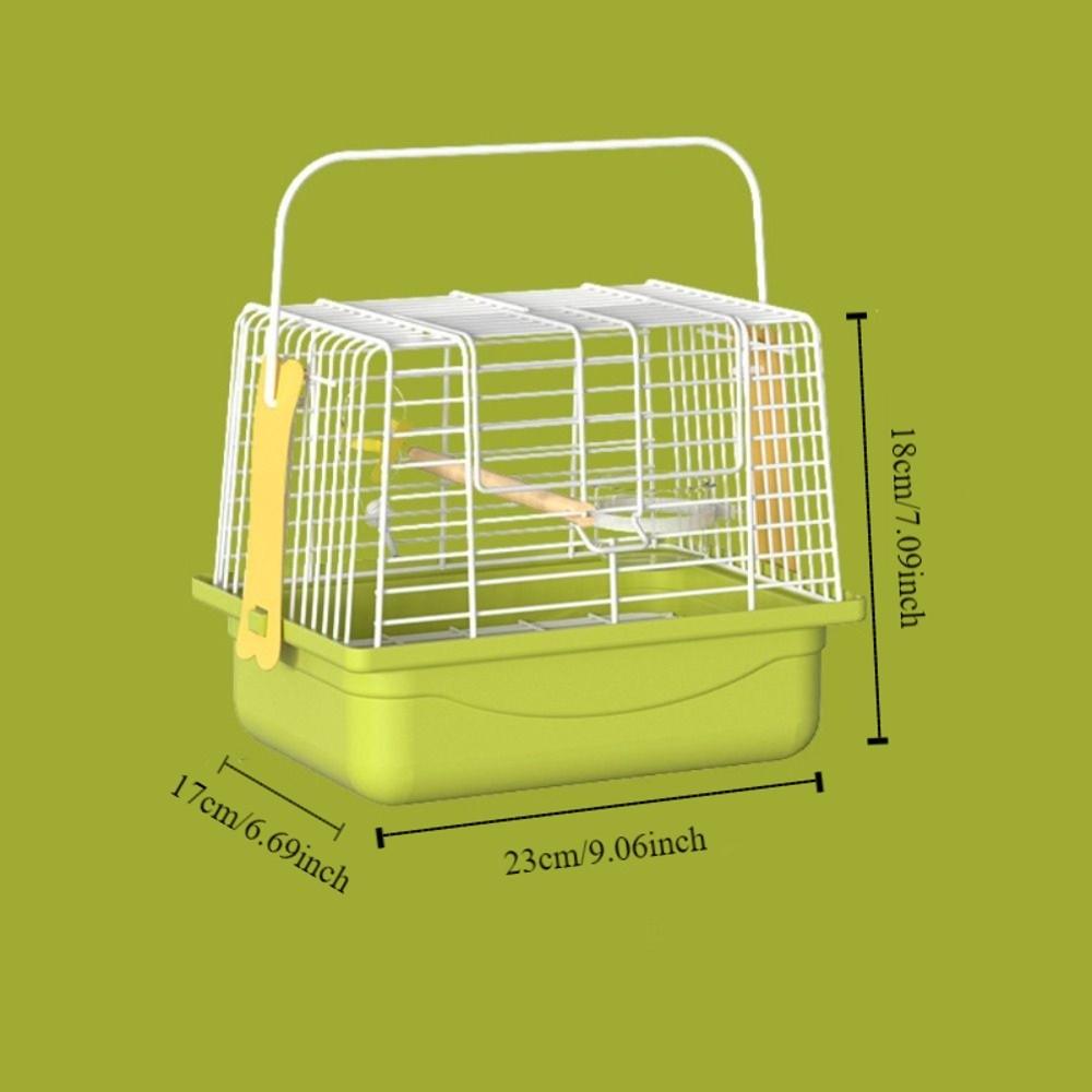 Устойчивая к укусам переноска-клетка для птиц, прочная клетка для путешествий с попугаем для улицы, лагерь
