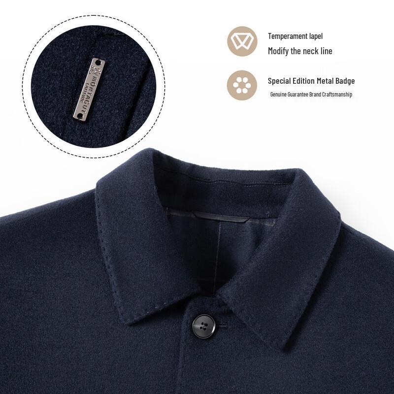 MONTAGUT Мужской пиджак кэжуал из смесовой шерсти ягненка и шелка