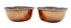 Набор из 2 сервировочных медных мисок Katoris Indian Food Utensils Посуда