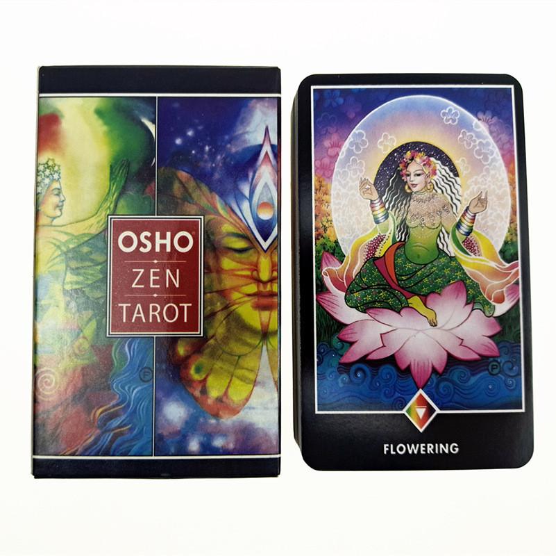 Zen Osho Tarot Card Game Tabletop Thoughtful Card Play For Entertainment Home