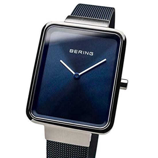 BERING аналоговые кварцевые классические коллекционные часы с ремешком из нержавеющей стали и сапфировым стеклом. Подлинный импортный продукт. Внутренняя гарантия 3 года. Сапфировое стекло.