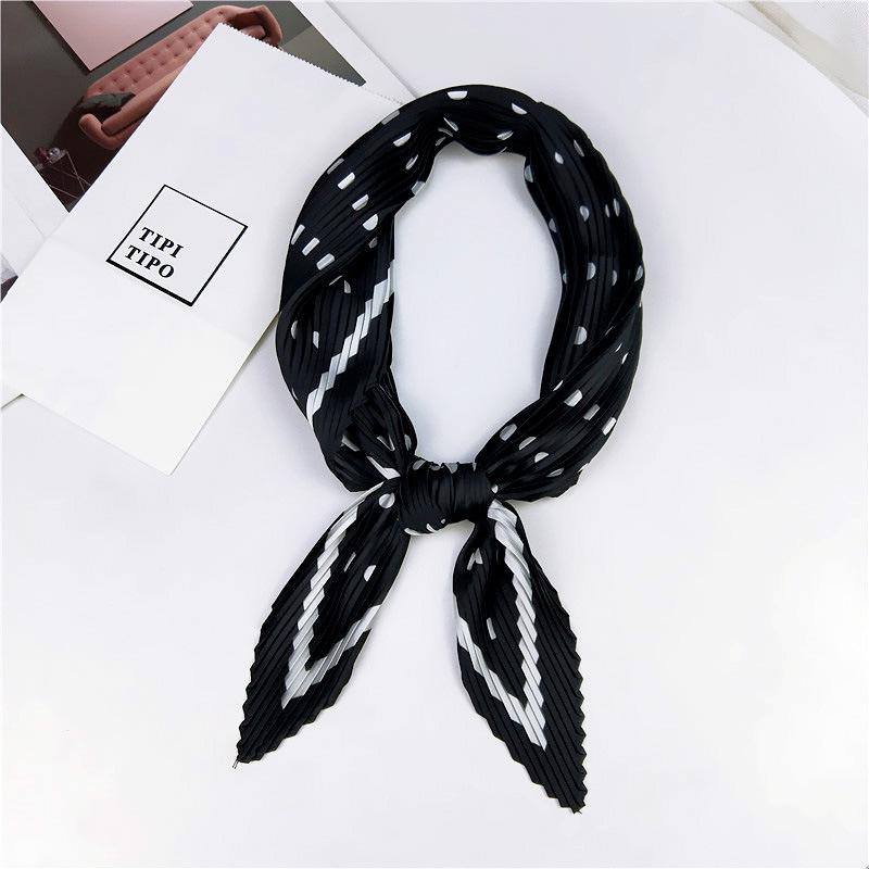 Модный декоративный шарф, повязка для волос, резинка для волос 70, маленький квадратный шарф, шелковый шарф, женский весенне-осенний универсальный маленький шарф, профессиональный шарф