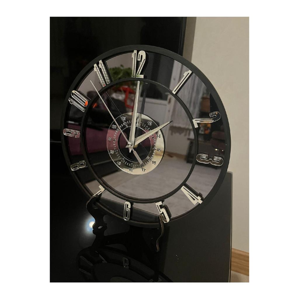 Round Wall Clock, Table Clock