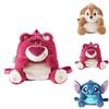 Mickey Mouse Cartoon Plush Backpack With Adjustable Straps For School And Travel