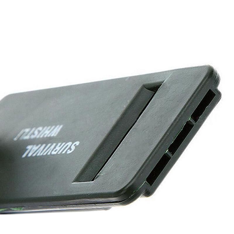 1 шт., высокодецибеловый свисток для выживания, портативный уличный свисток с несколькими звуковыми сигналами для кемпинга, походов, чрезвычайных ситуаций, аксессуаров, инструмент