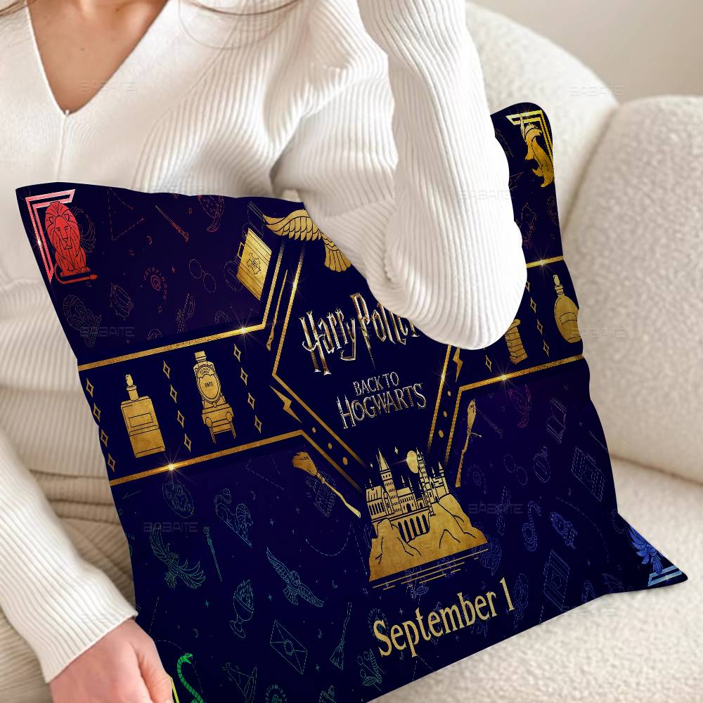 Фильм Гарри П-Поттер Персонализированная Наволочка Пыльник Спальня Детская Вечеринка Декорация Наволочка День Рождения Детский Подарок