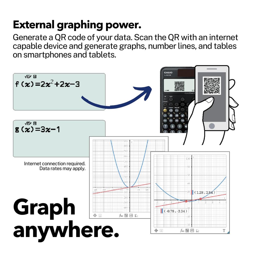 CASIO Продвинутый научный маленький калькулятор FX-991CW, Черный,