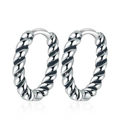Серьги-закрутки, серьги-пряжки, модные простые серьги «Темперамент»