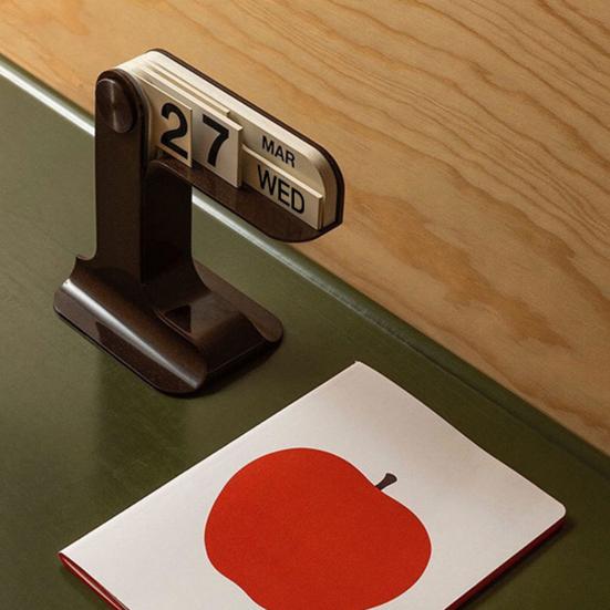 Desk Calendar Standing Flip Calendar Desk Plastic Daily Schedule Planner Modern Farmhouse