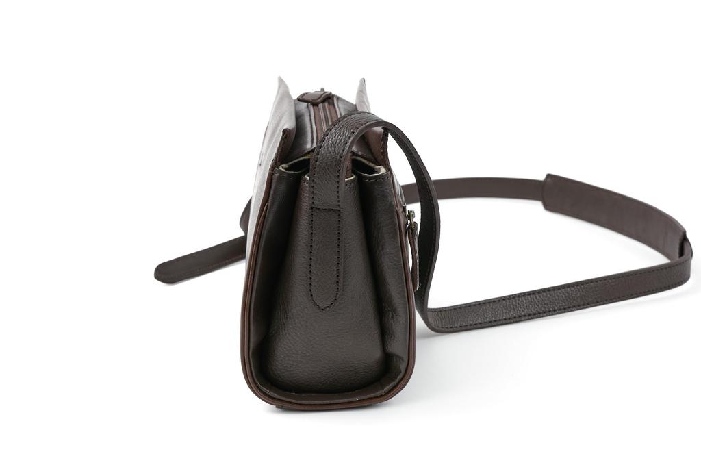 Наплечная сумка из натуральной кожи верблюжьего цвета [Dakota] Женская DA-1034592-45