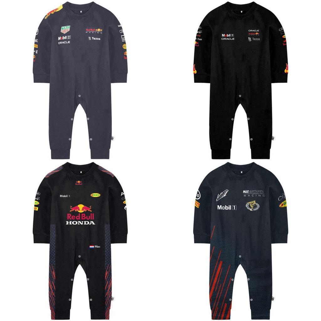 Костюм для ползания для детей-энтузиастов гонок F1, комбинезон для малышей от 1 до 3 лет