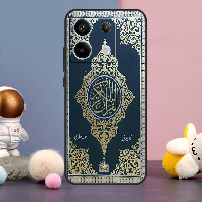 Чехол Коран на арабском языке для Xiaomi Redmi Note 14 13 9 10 11 12 15 Pro Plus Redmi 15 15C 14C 10C 12C 13C