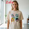 Alien Stage Printed Unisexs Tshirt Classic Psychedelic 80s Trendy T Shirt Comfortable Digital Korean Top Tees Unisexs Clothing