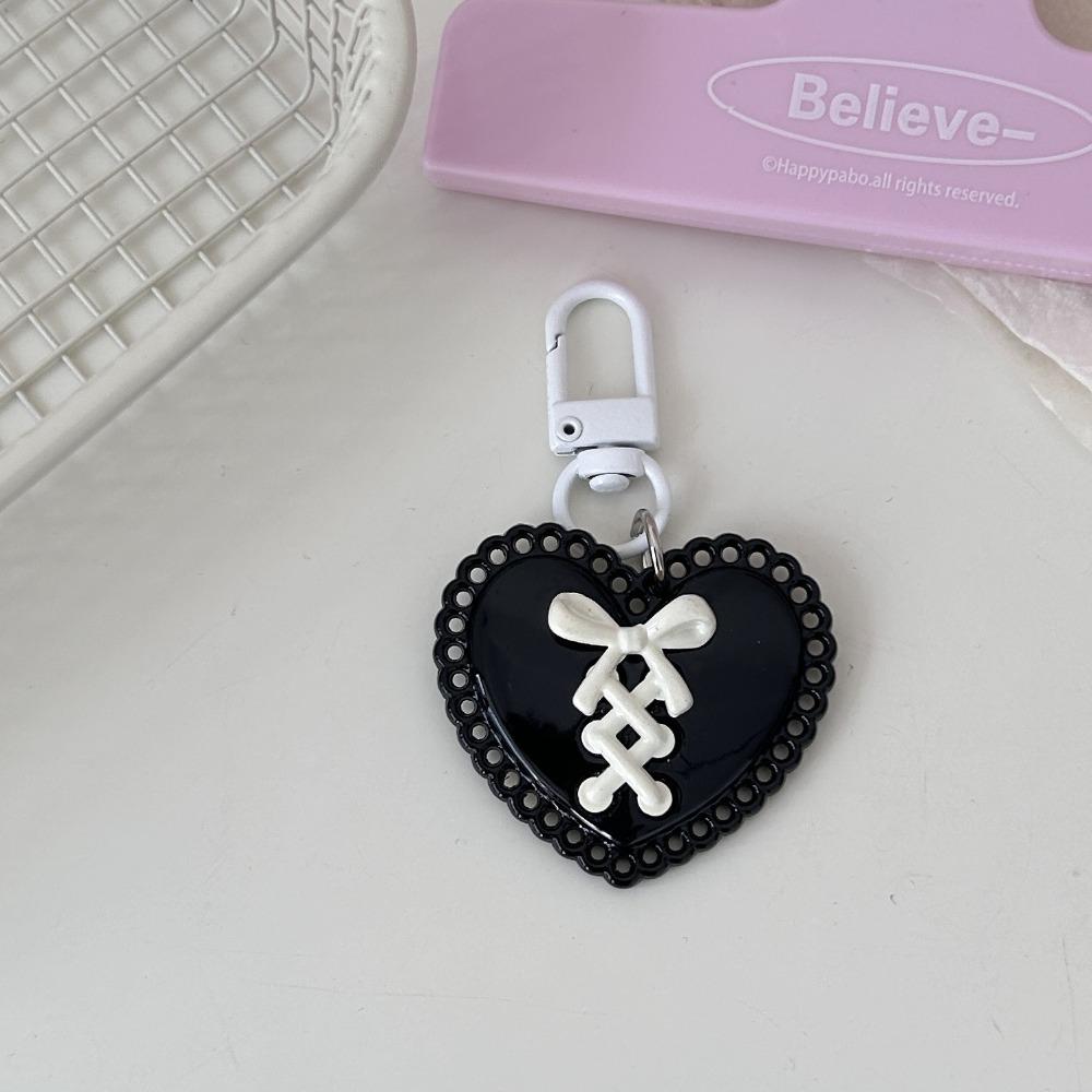 Heart Backpack Pendant Multi-color Bag Accessories Sweet Y2K Key Chain Girl