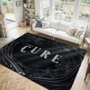 The Cure Design Crystal Velvet Carpet Cozy Non?Slip Printed Rug For Bedroom Living Room Entrance