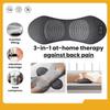 Vibrating Massage 3-in-1 Back Massager Heating Function Lower Back Massager  Car Use