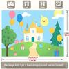 Happy Birthday Party Banner, Polyester Backdrop for Home Room Wall Decor and Photo Props